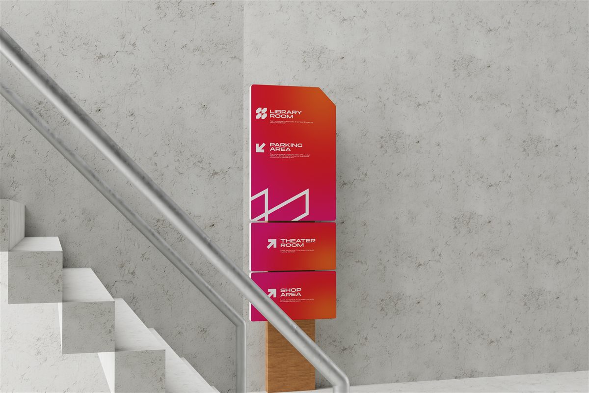 Conference wayfinding and directional signage